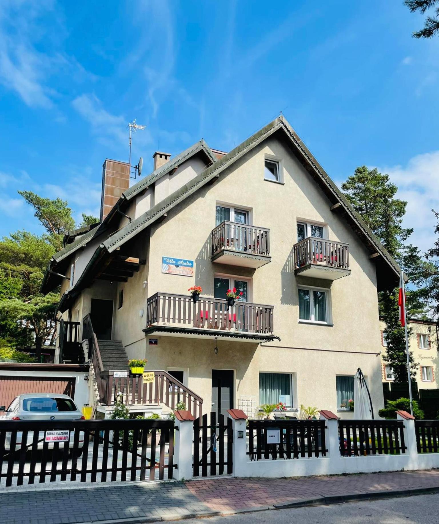 Villa Azalia Jastrzębia Góra Exterior foto